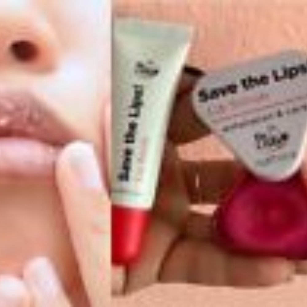 Farmasi SAVE THE LIPS  By Dr. C Tuna Lip Scrub and Lip Balm. Condition is "